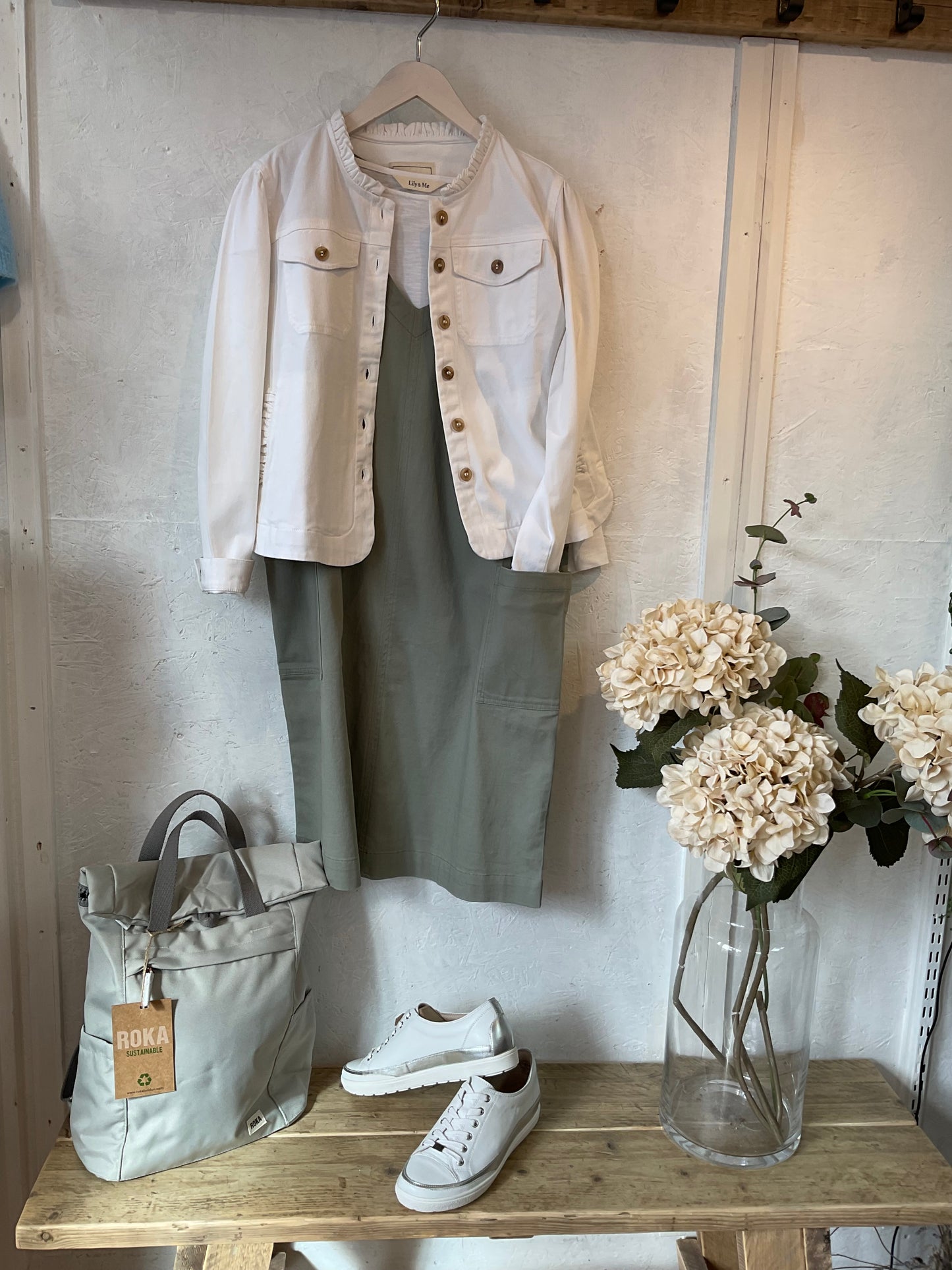 Seren jacket white