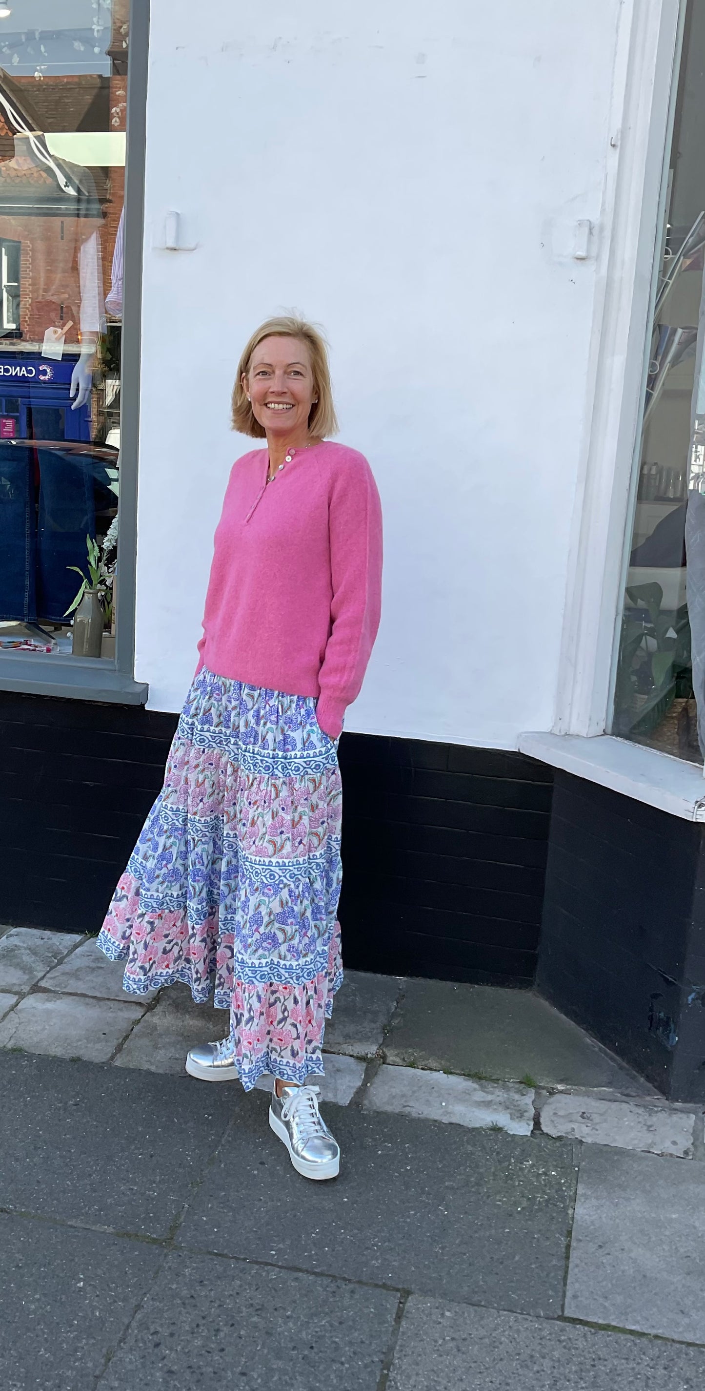 Venezia cotton skirt