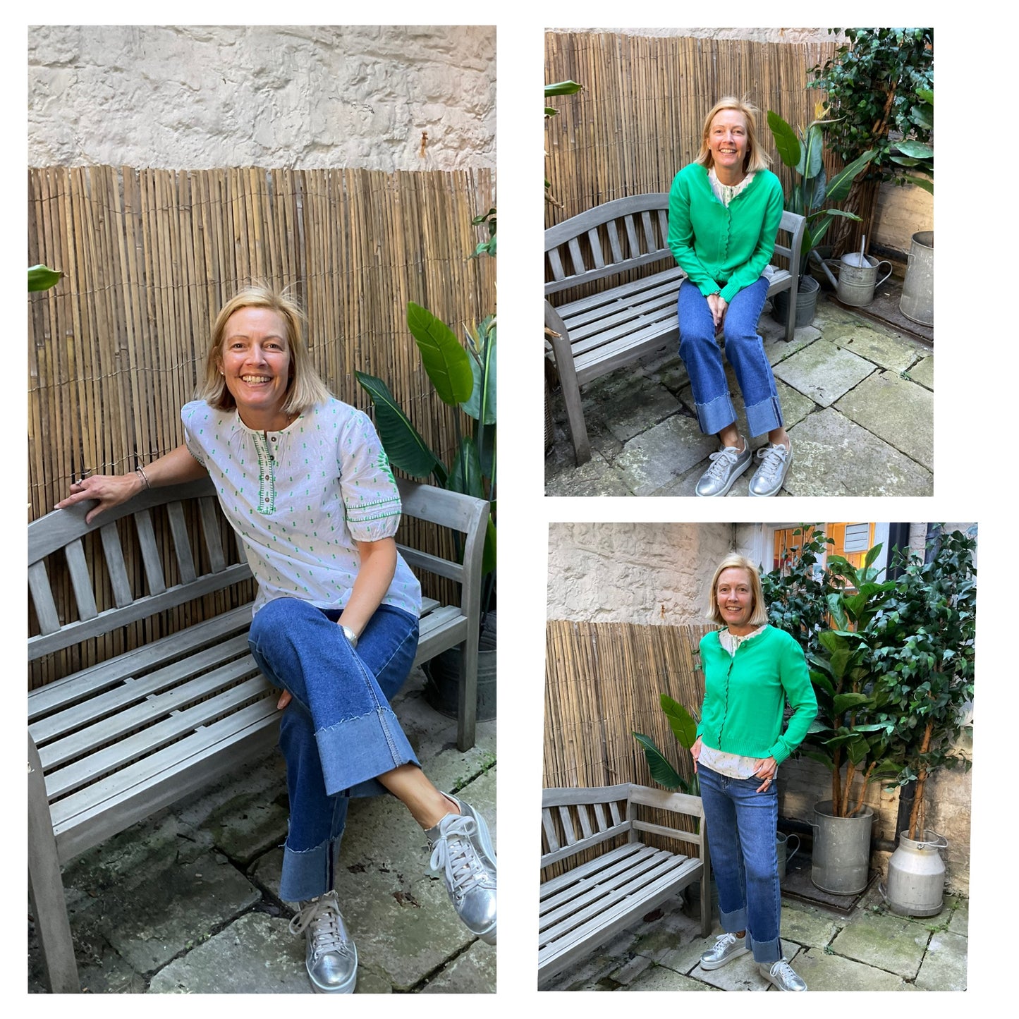 Styling ideas In vibrant green tones