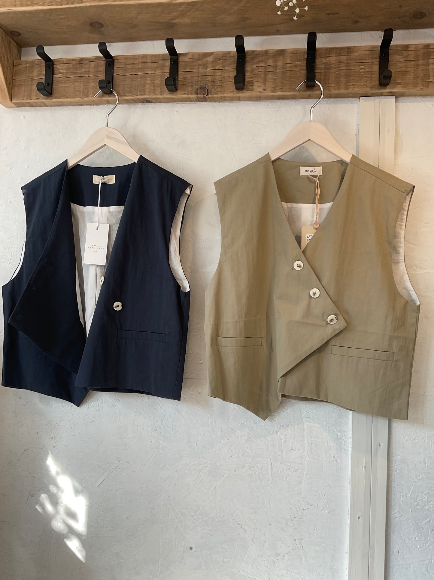 Gatsby navy waistcoat