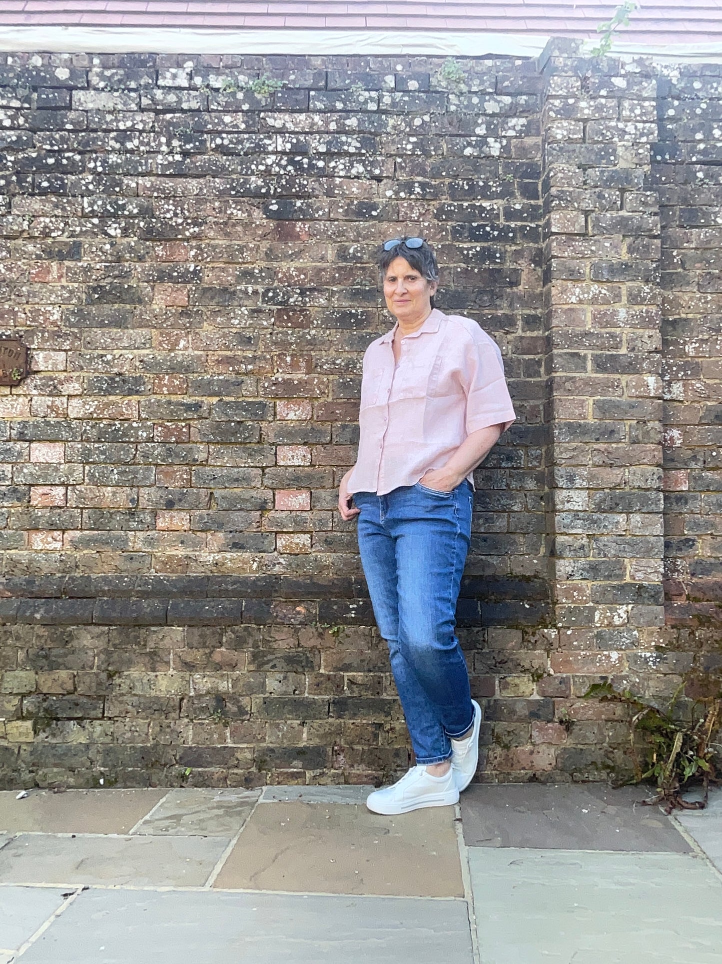 Libby linen shirt pockets 3 colours