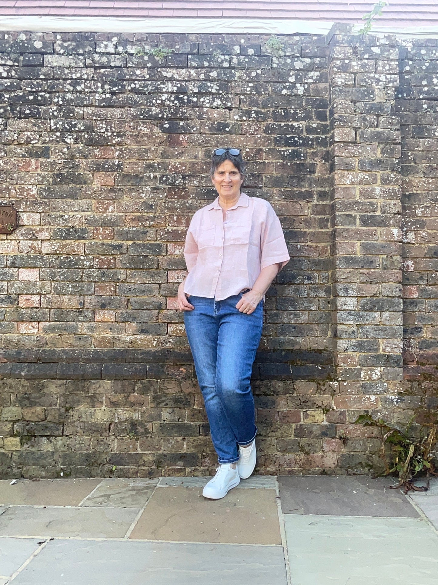 Libby linen shirt pockets 3 colours