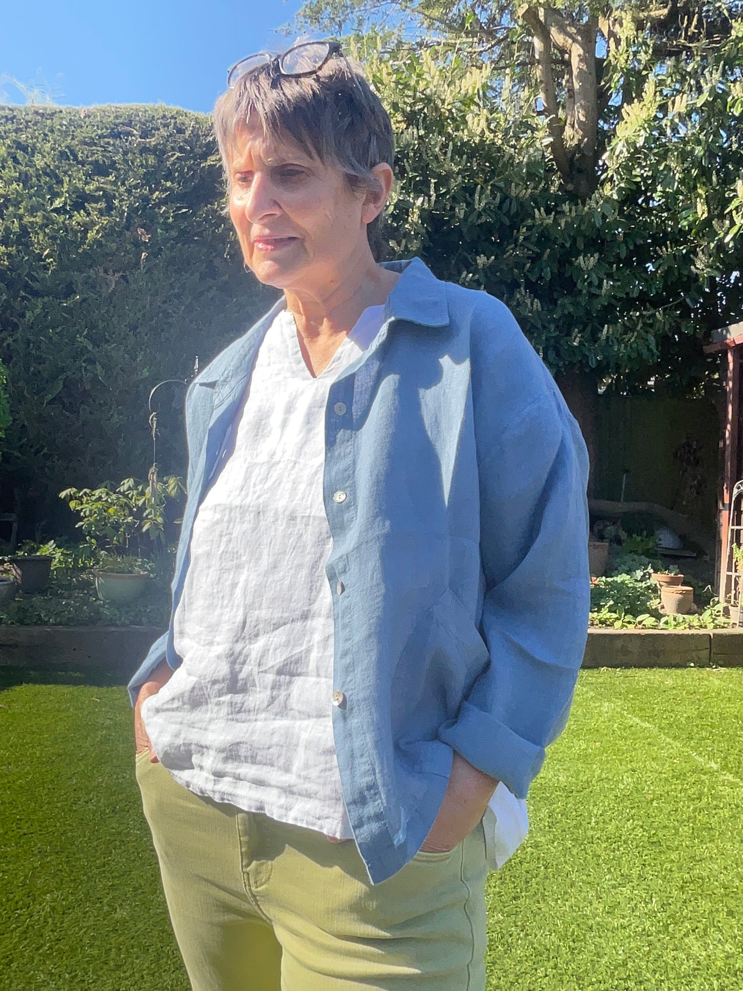 Lily linen jacket