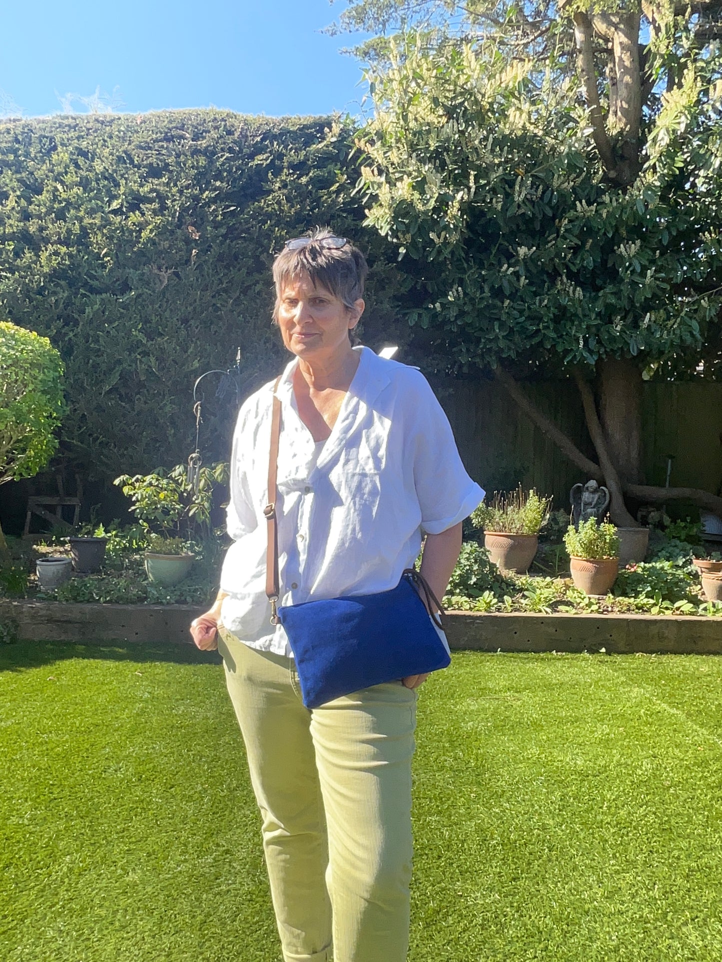 Libby linen shirt pockets 3 colours