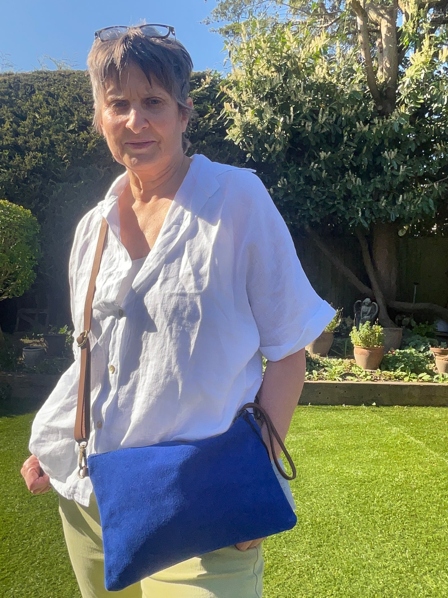 Libby linen shirt pockets 3 colours