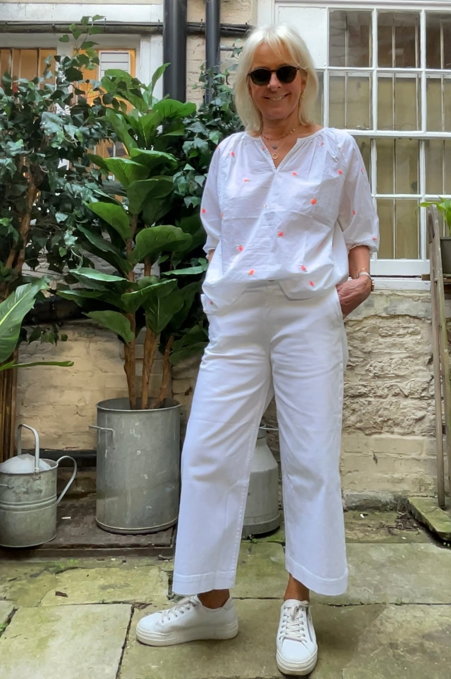 Styling ideas -Florence floral blouse