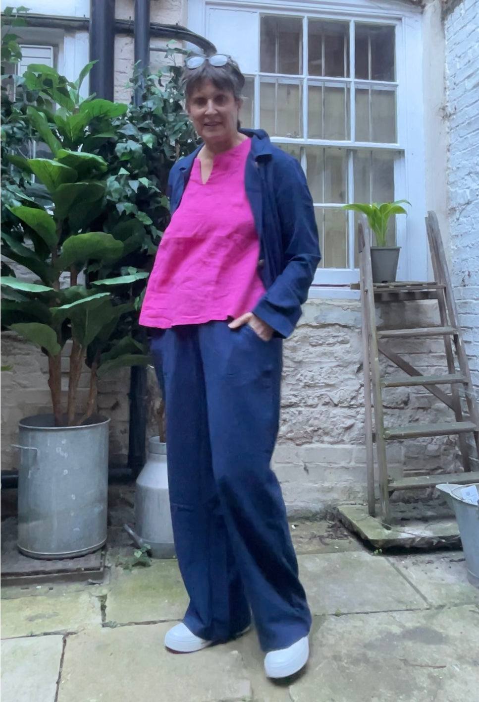 Grace linen trousers