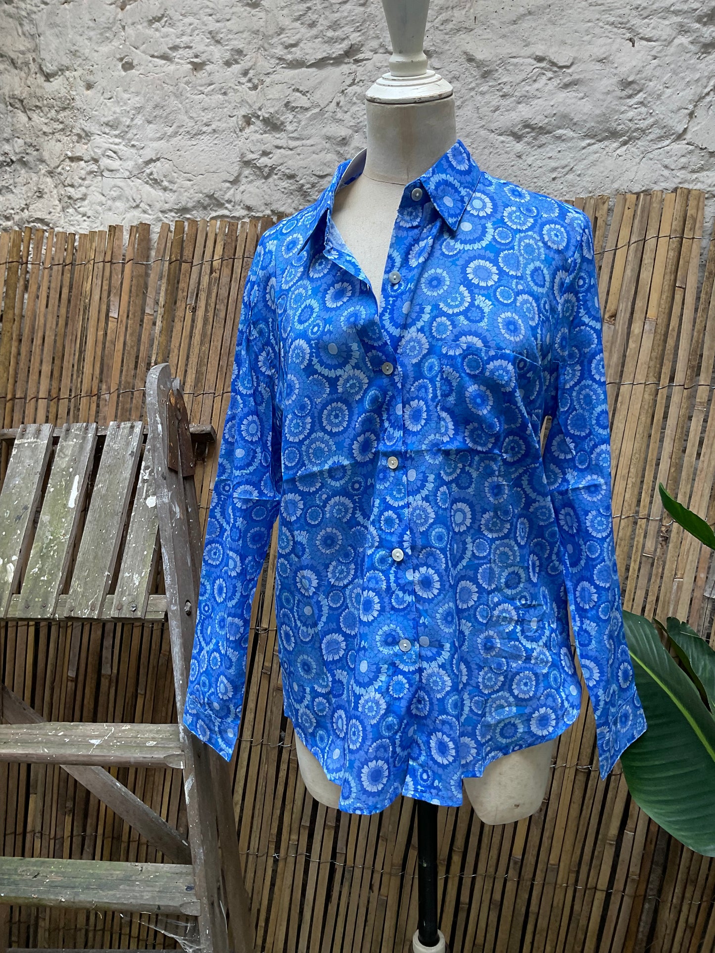 Kim cotton print shirts