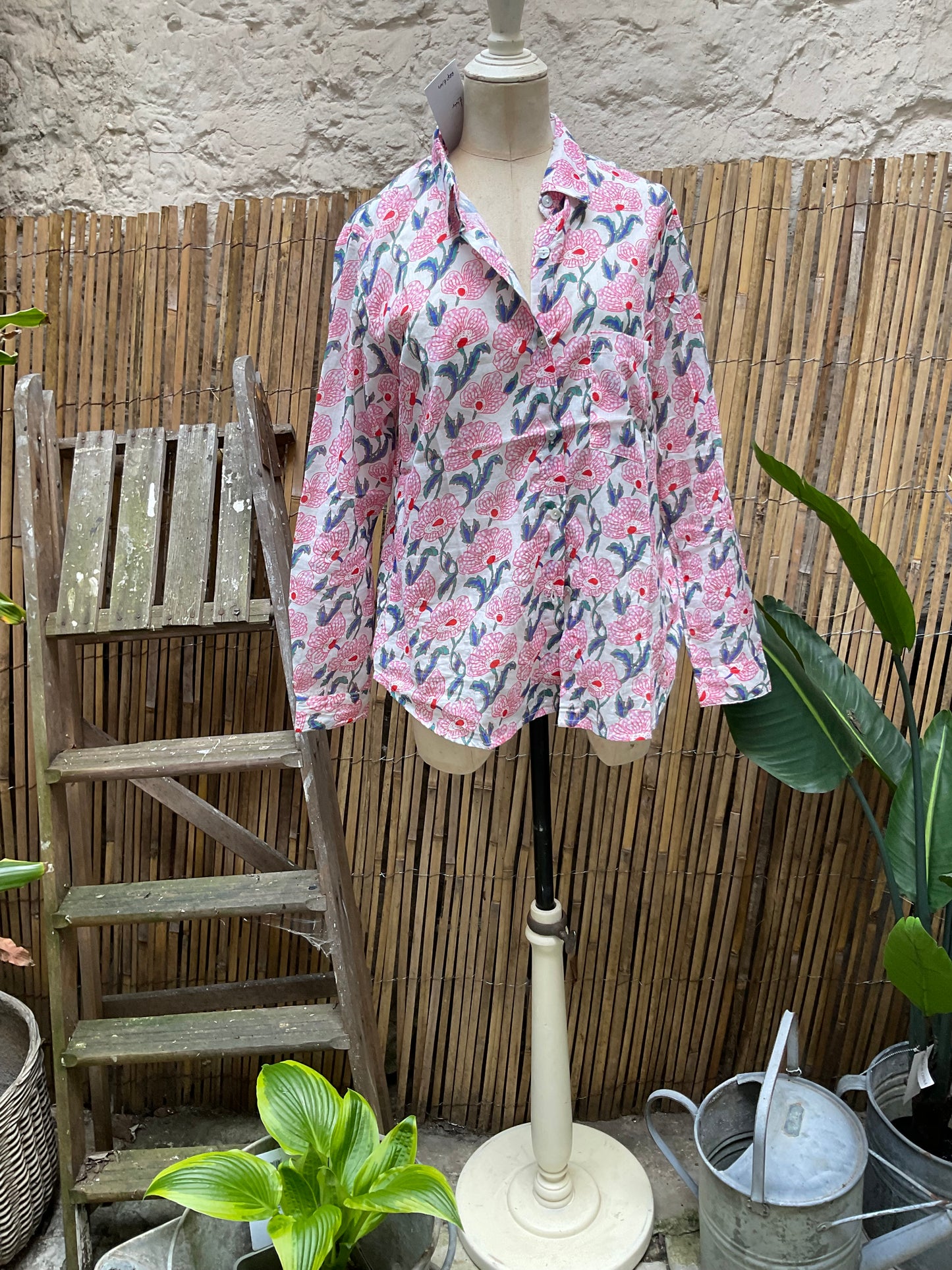 Sinatra cotton blouse pink