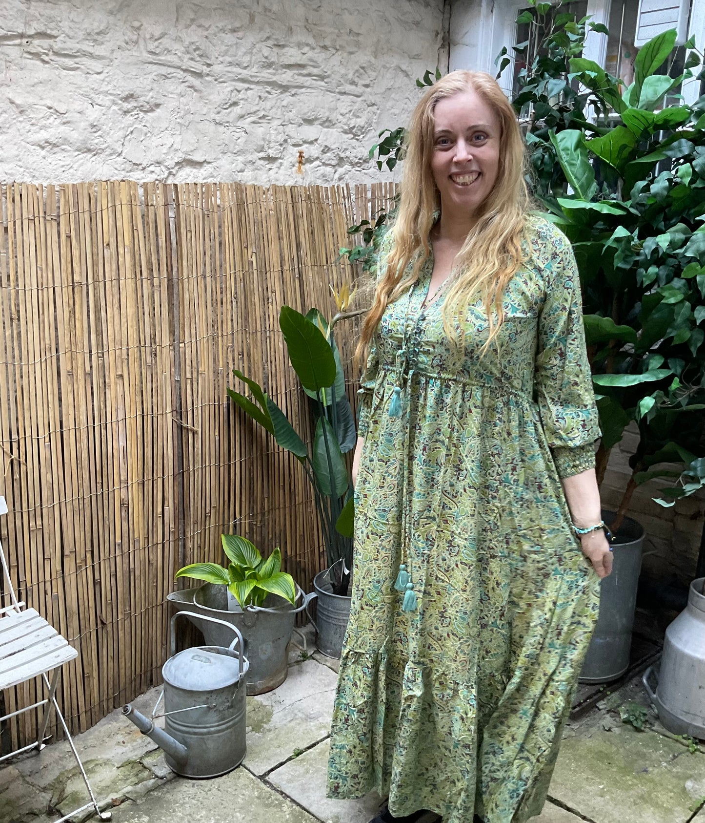 Modal woodland gypsy dress