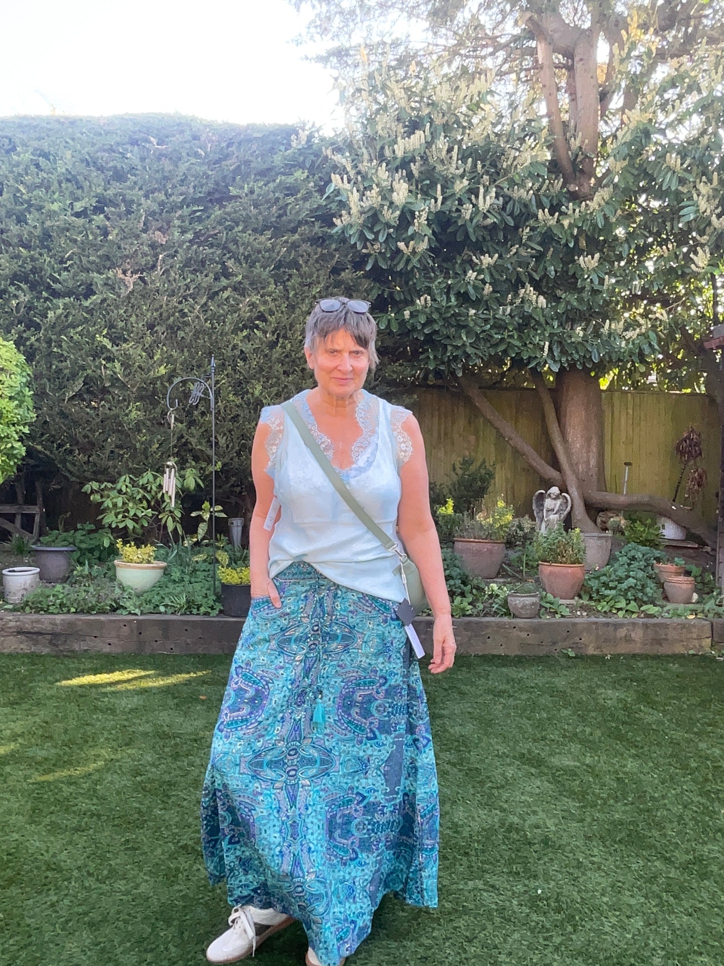 Clara long pocket skirt
