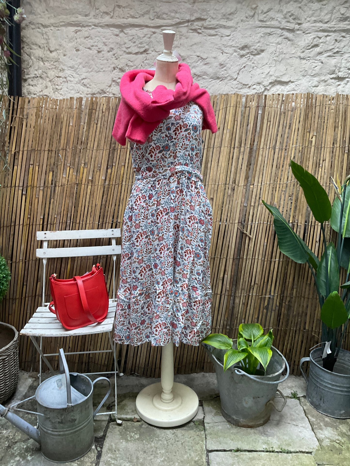 Cream secret garden dress