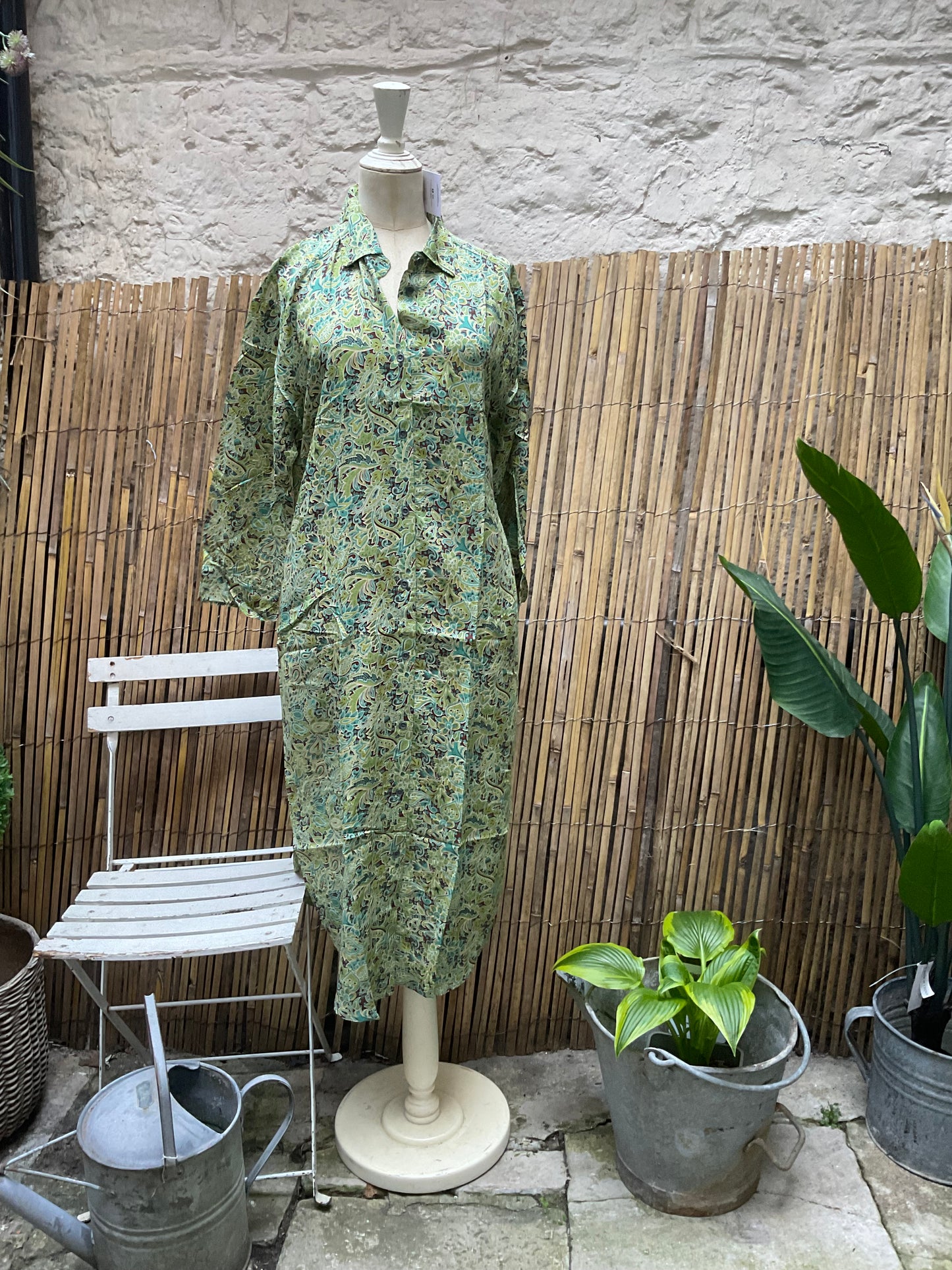 Tiff woodland shirt dress