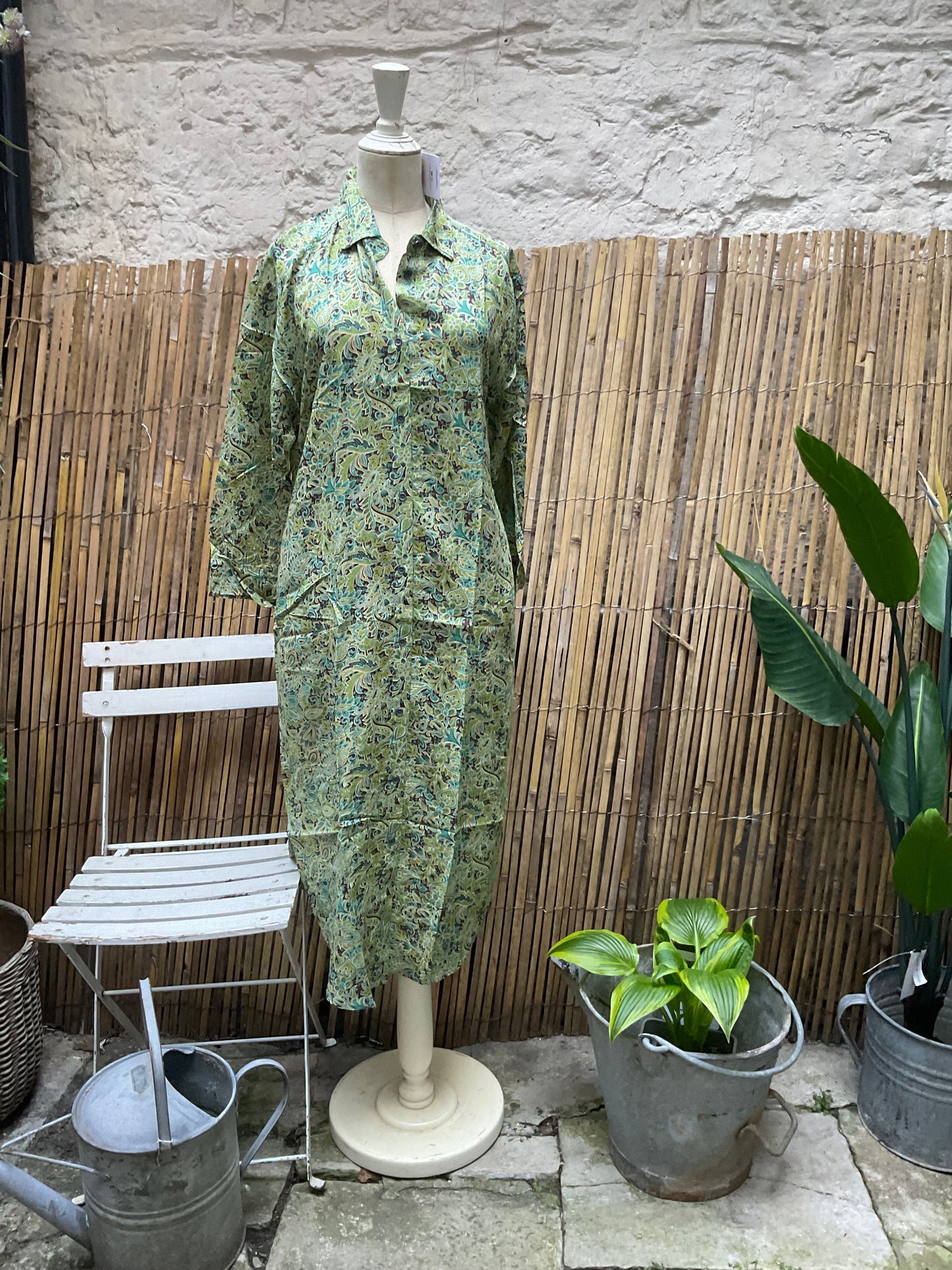 Tiff woodland shirt dress