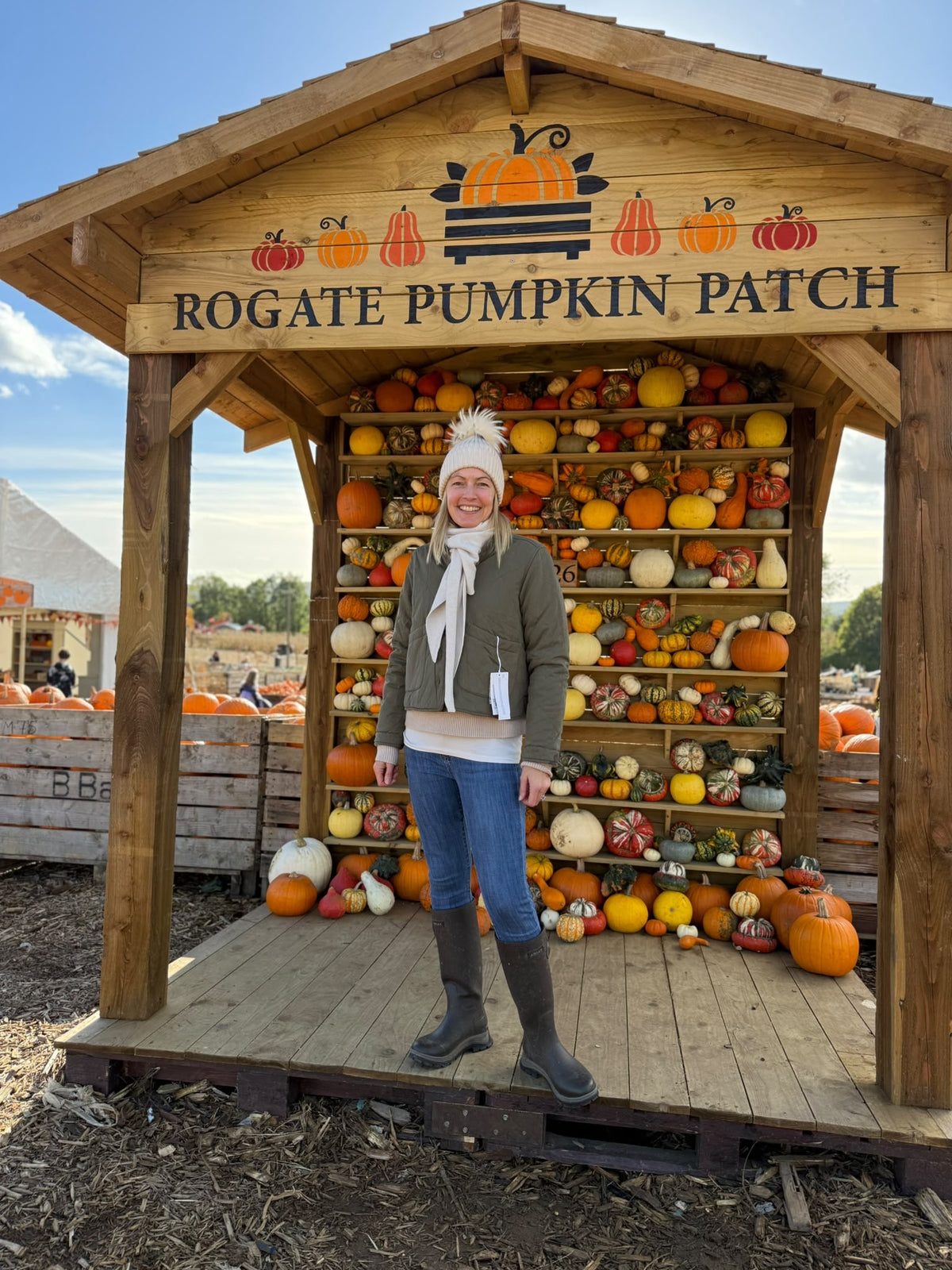Visit to Rogate Pumpkin Patch