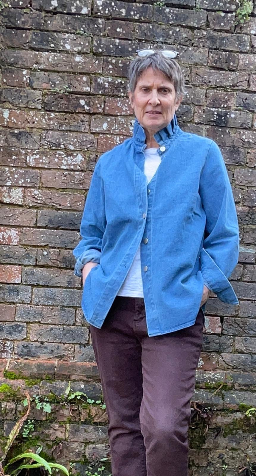 Frilly Denim Jacket