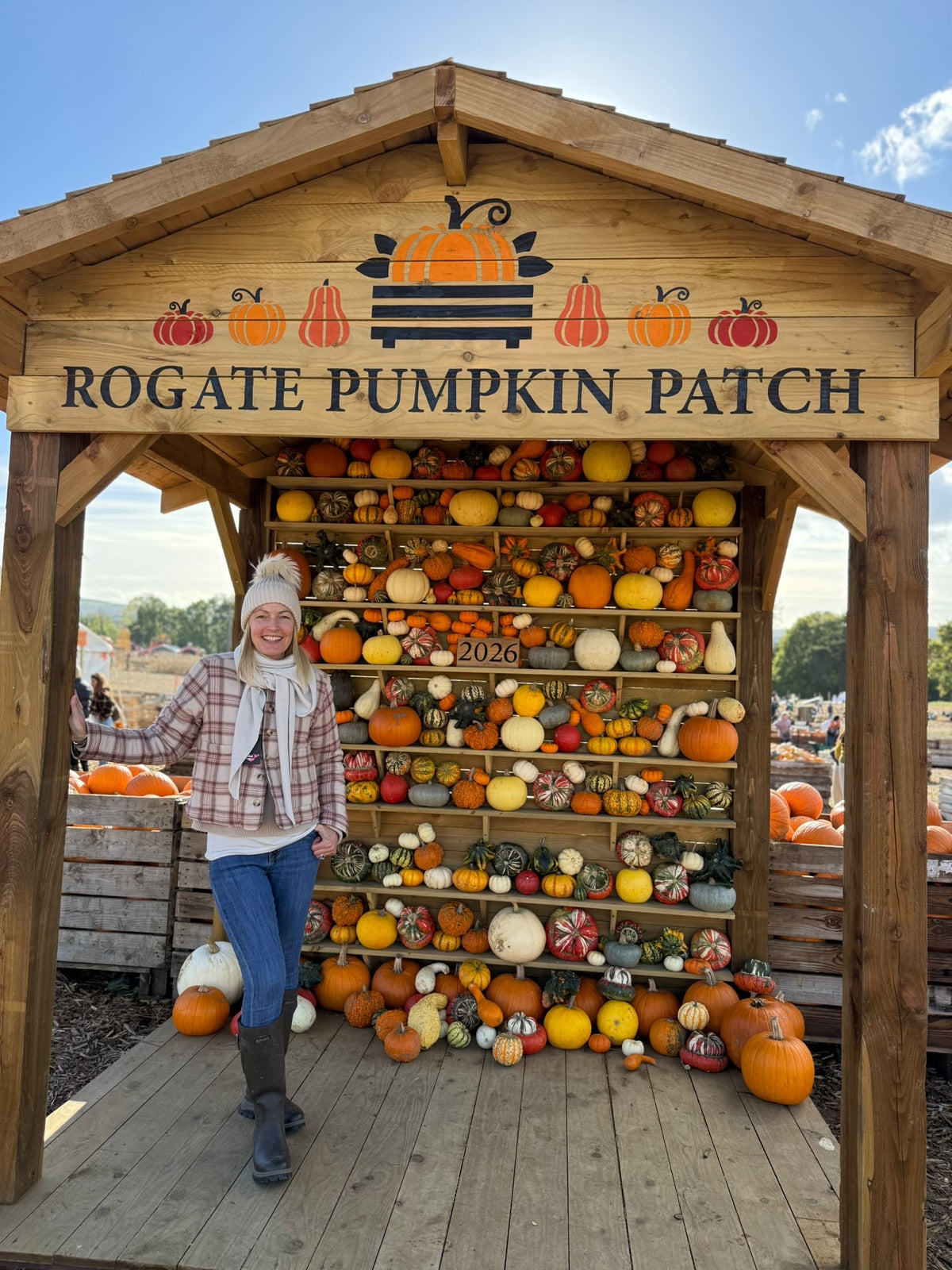 Visit to Rogate Pumpkin Patch