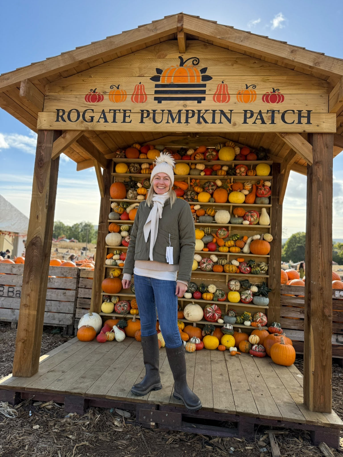 Visit to Rogate Pumpkin Patch