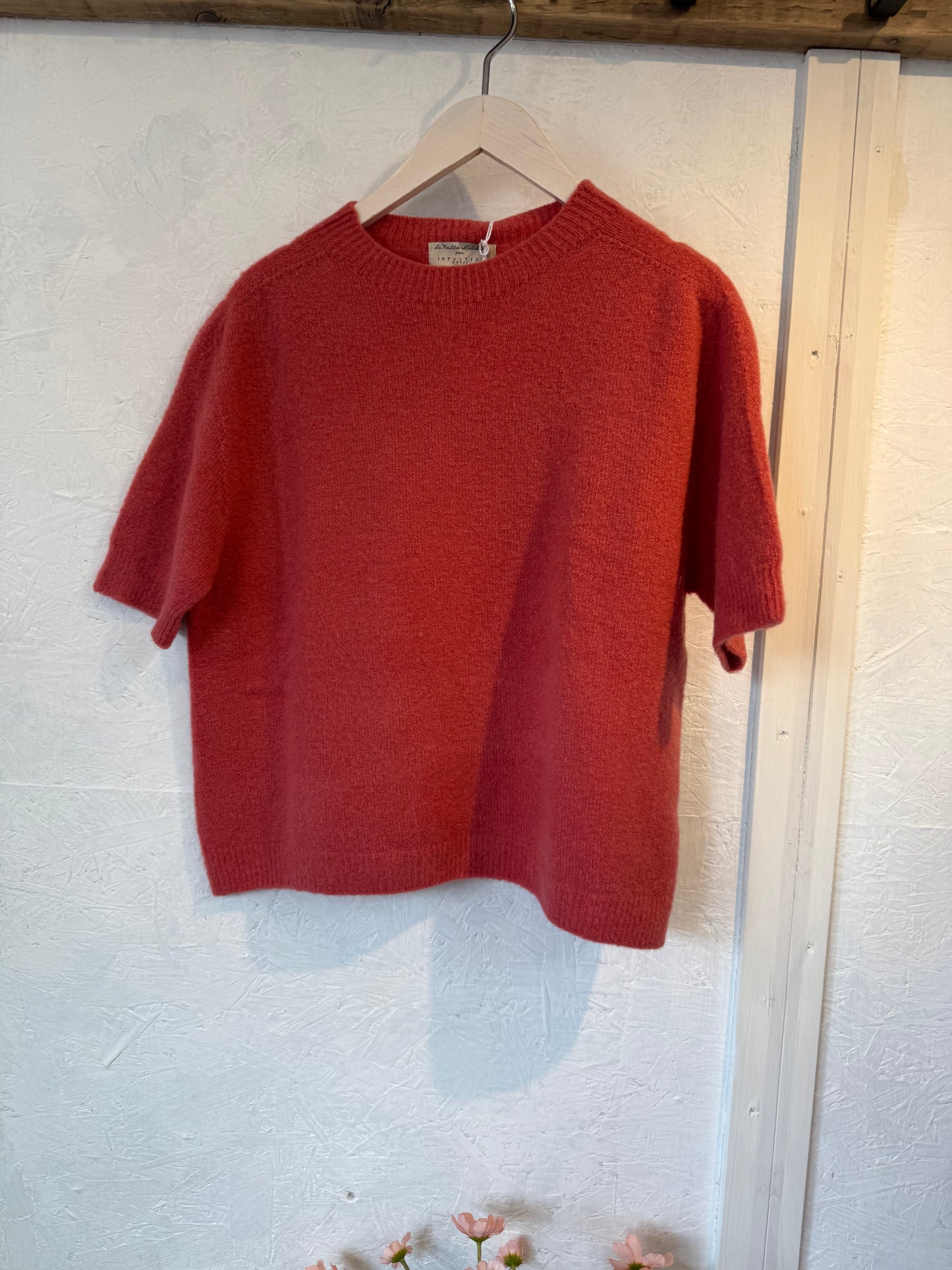 Terra Rose Short Sleeve Jumper