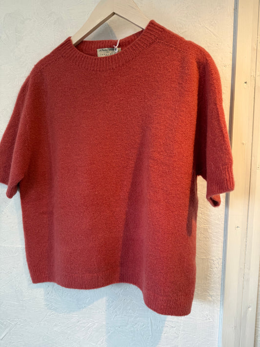 Terra Rose Short Sleeve Jumper