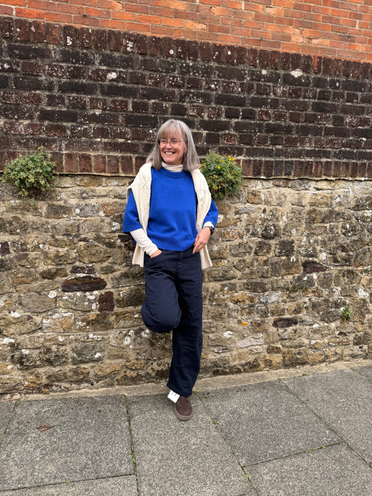 STYLING IDEAS - Fabulous Cobalt Jumper