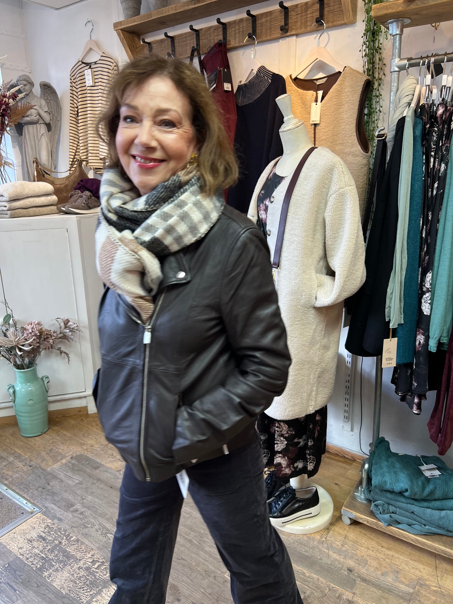 Part two leather jacket