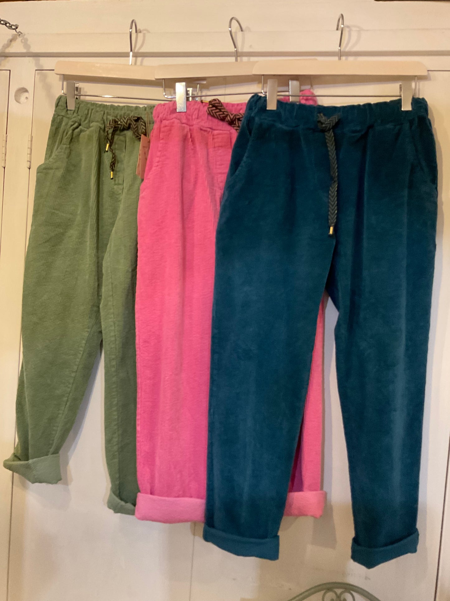 Casual joggers cords