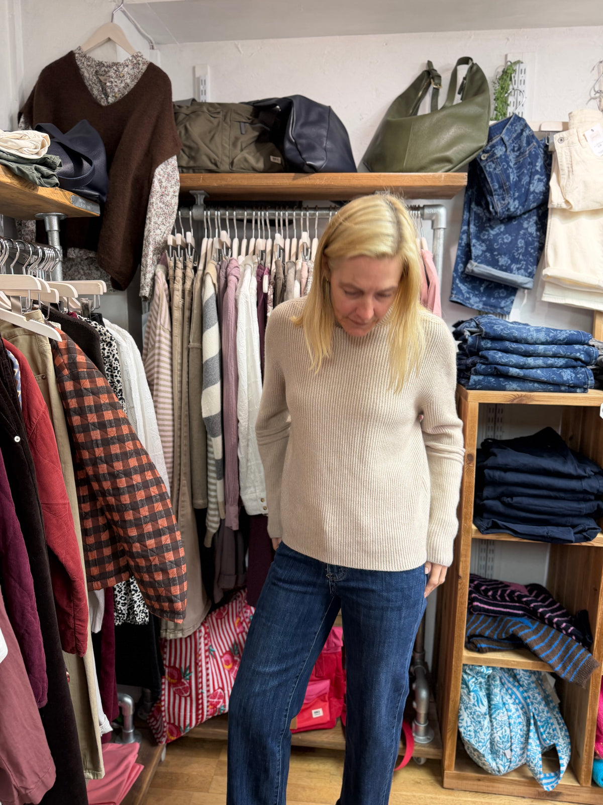 Fiona Ribbed Jumper