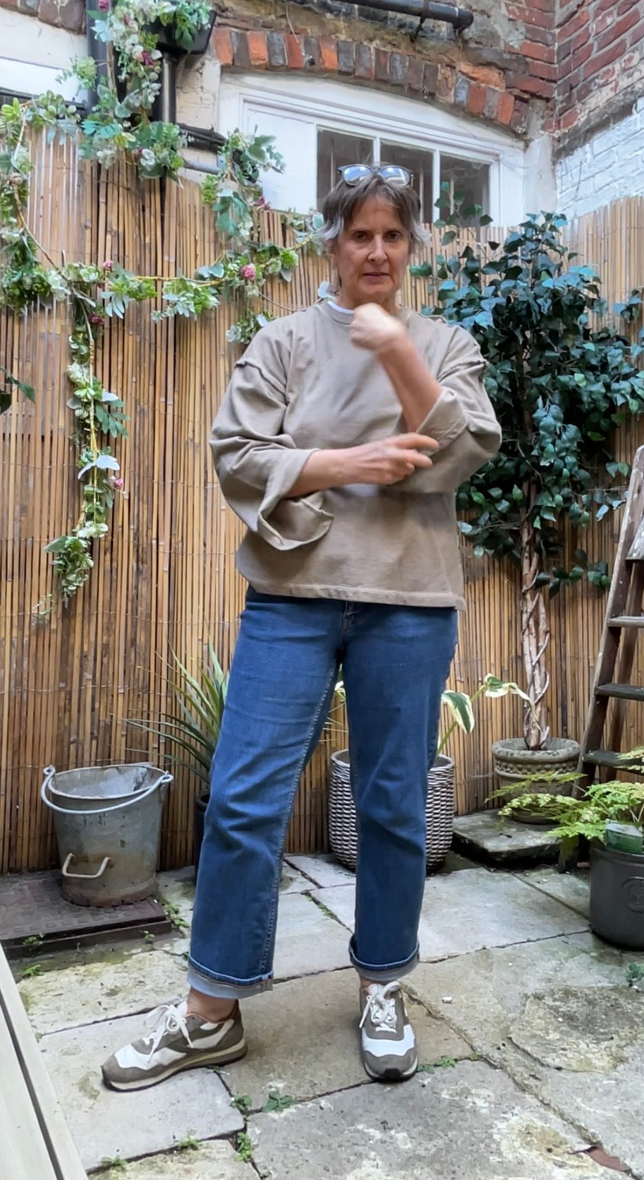 Fifi Washed Cotton Top