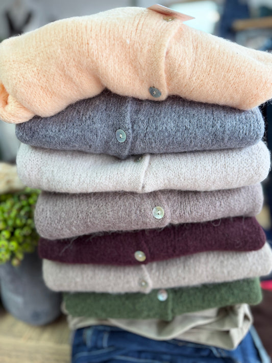 Alpaca Mix Cardigans