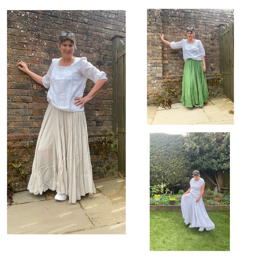 Claire  cotton skirt
