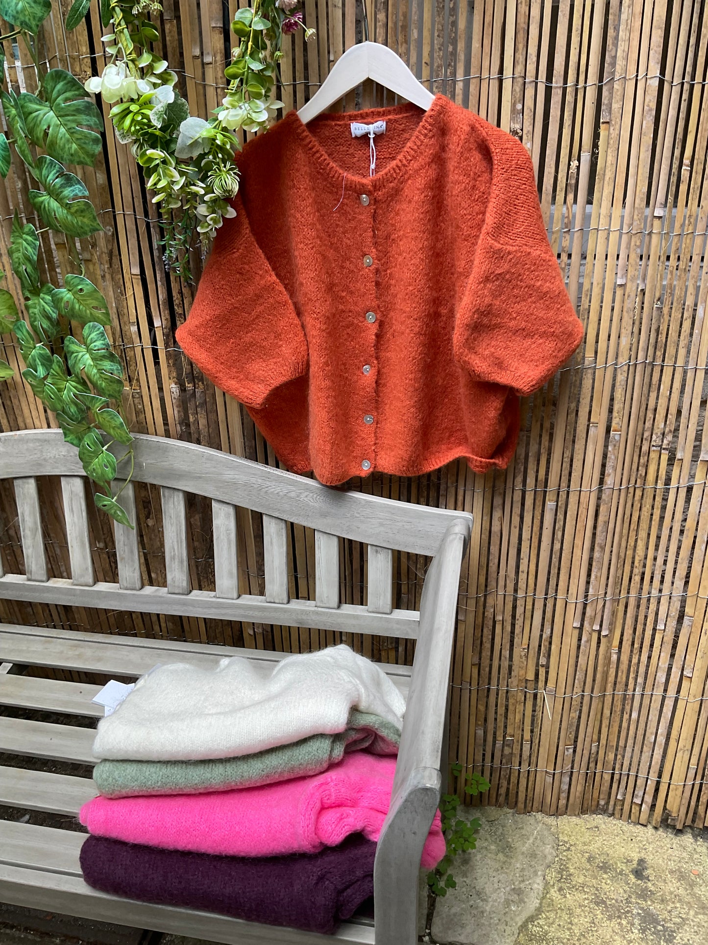 Bella short sleeve cardigan