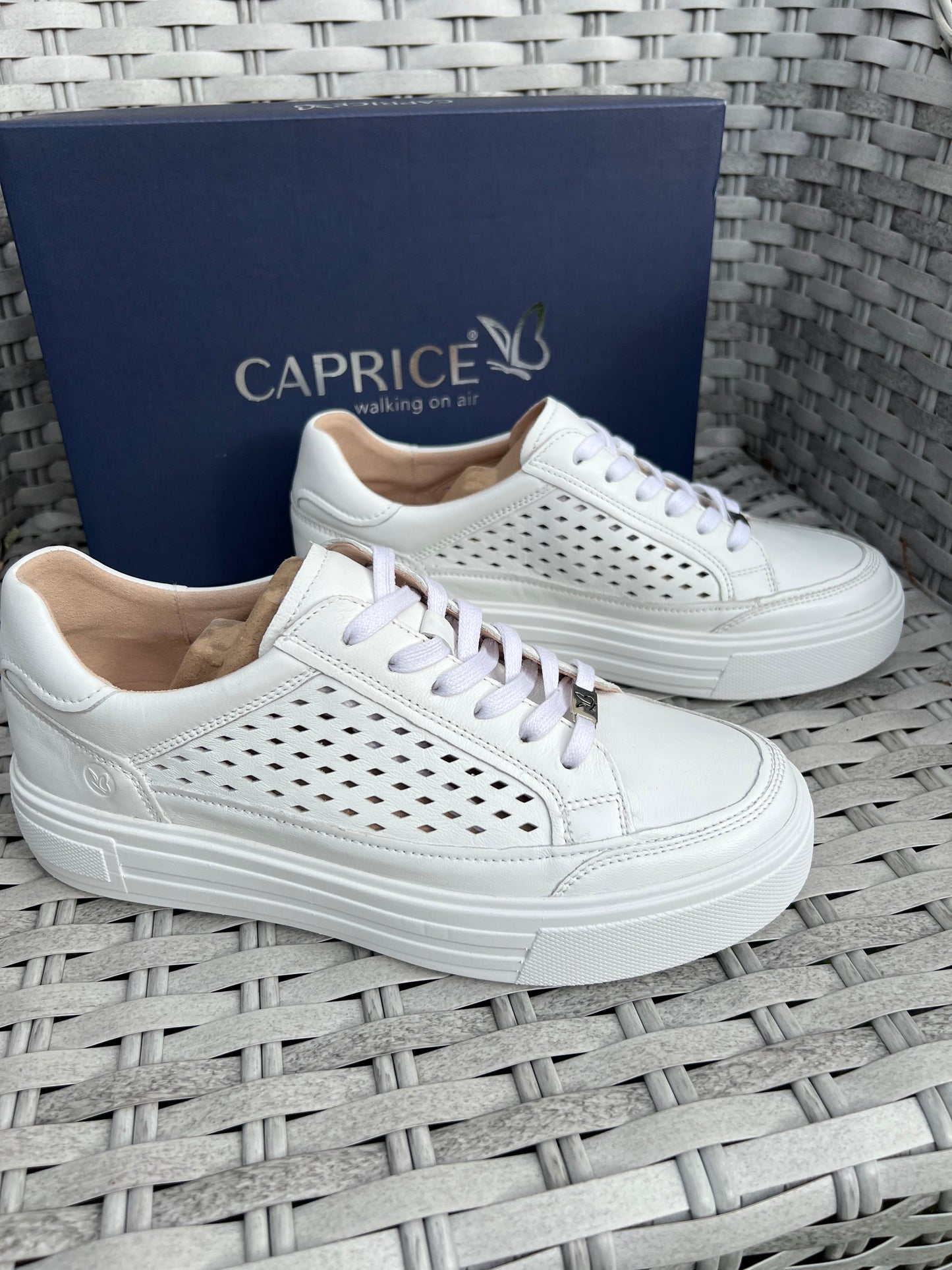 White Caprice Trainers