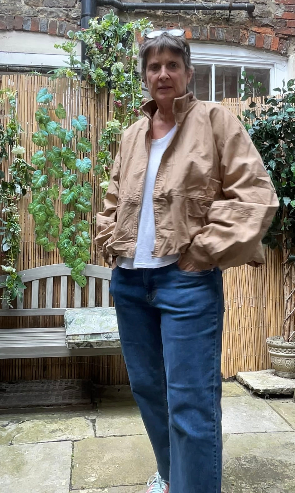 Danny cotton bomber jacket
