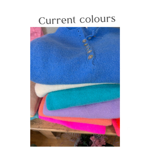 BEST SELLER! Grandad Alpaca Mix Jumpers ( Contact shop for current colours )