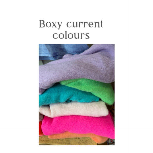 BEST SELLER - Maddie Boxy Alpaca Mix Jumpers Contact shop for colours
