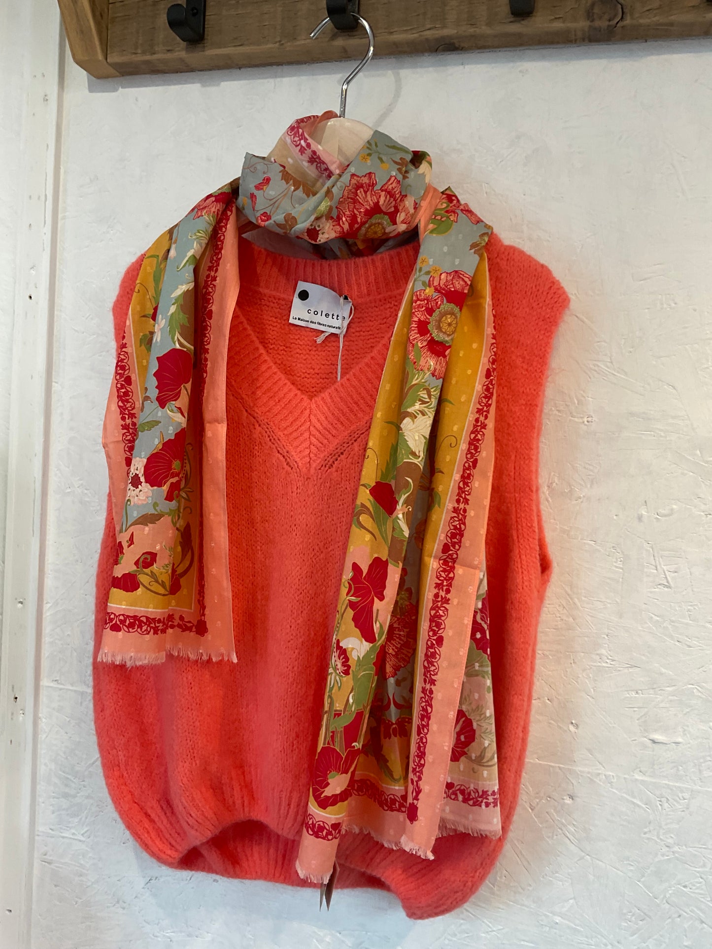 Power Printed Cotton Scarf