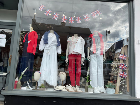 VE Day window