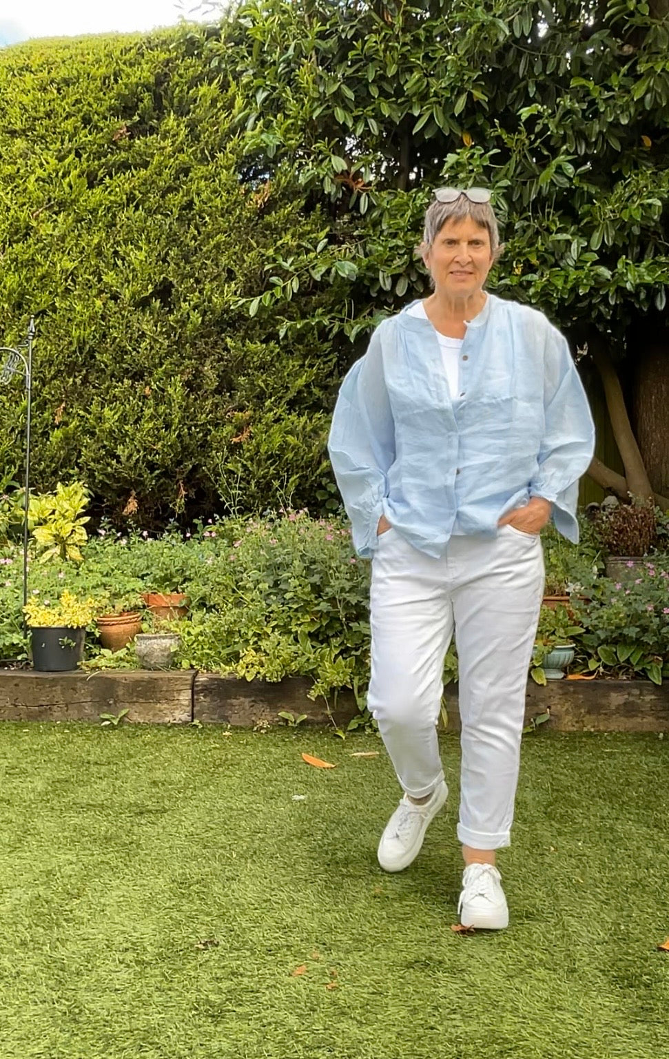 Izzy Linen Blouse