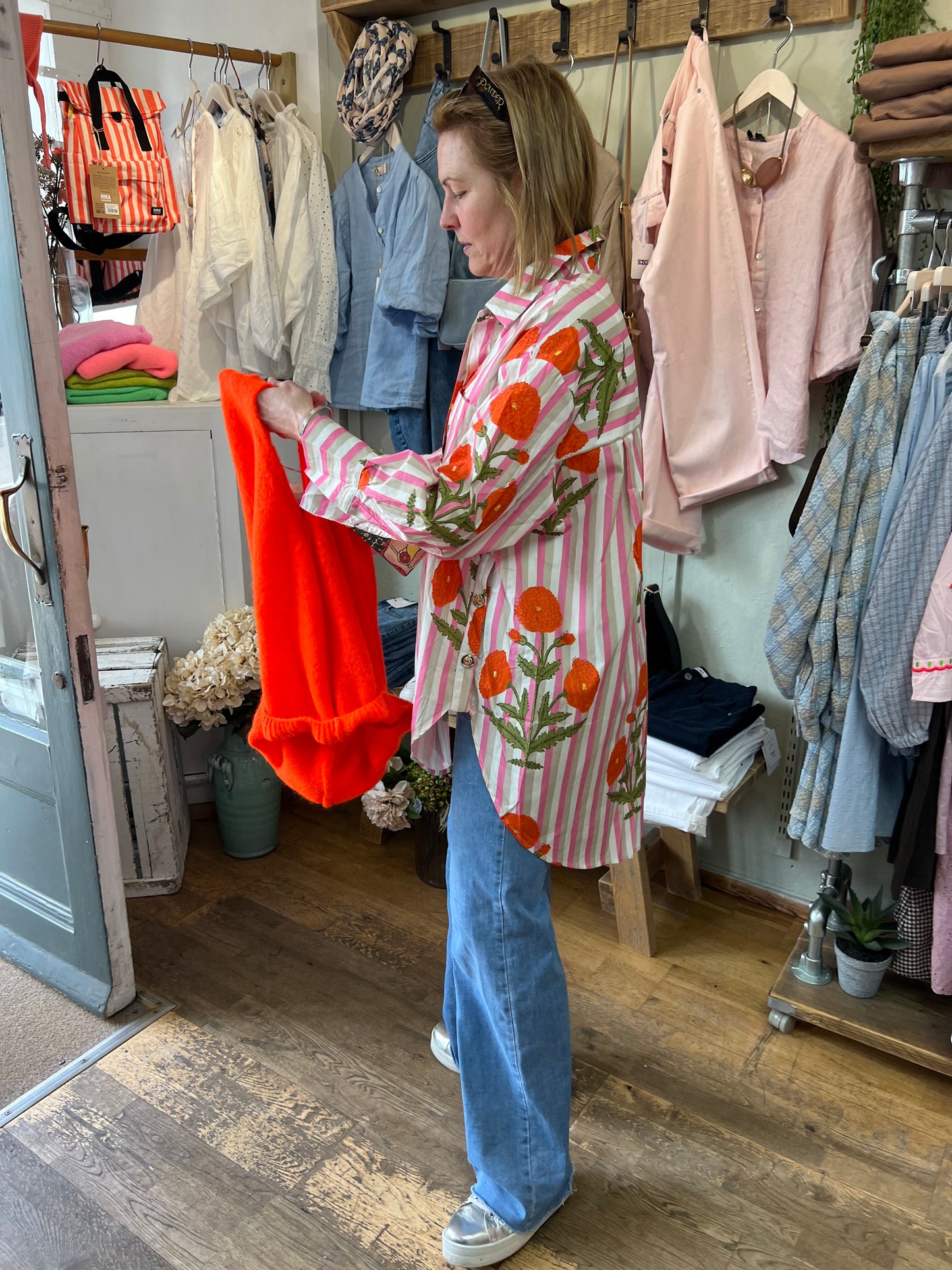 Chloe Bright Printed Shirt
