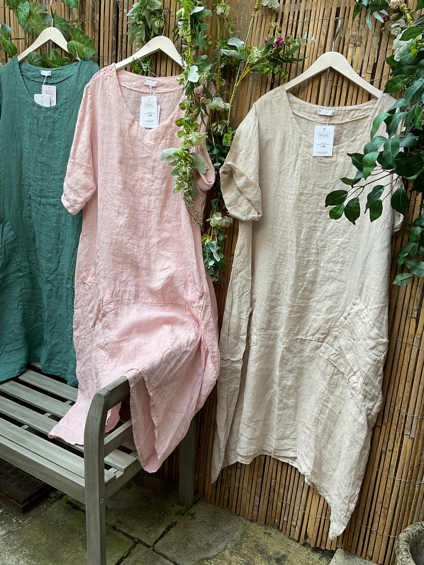 Clemmie  linen dress
