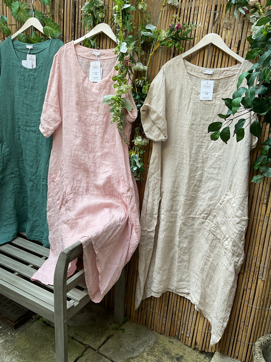 Clemmie  linen dress