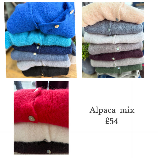 Alpaca Mix Cardigans