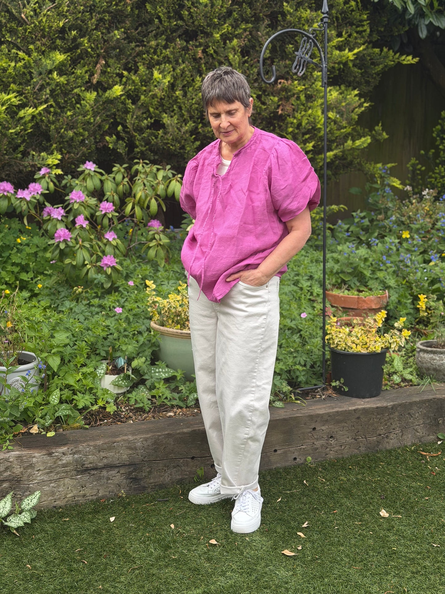 Willow Loose Cut Linen Top (3 Colours)