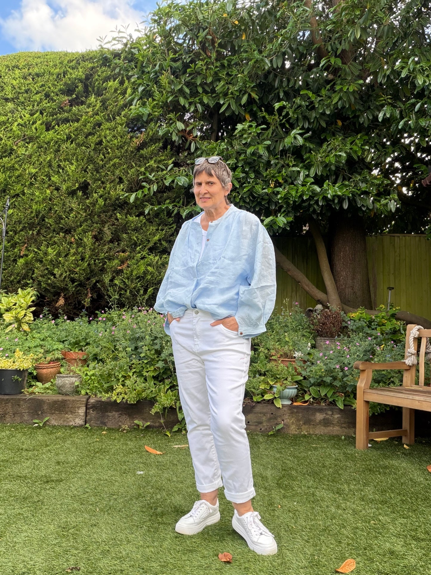 Izzy Linen Blouse