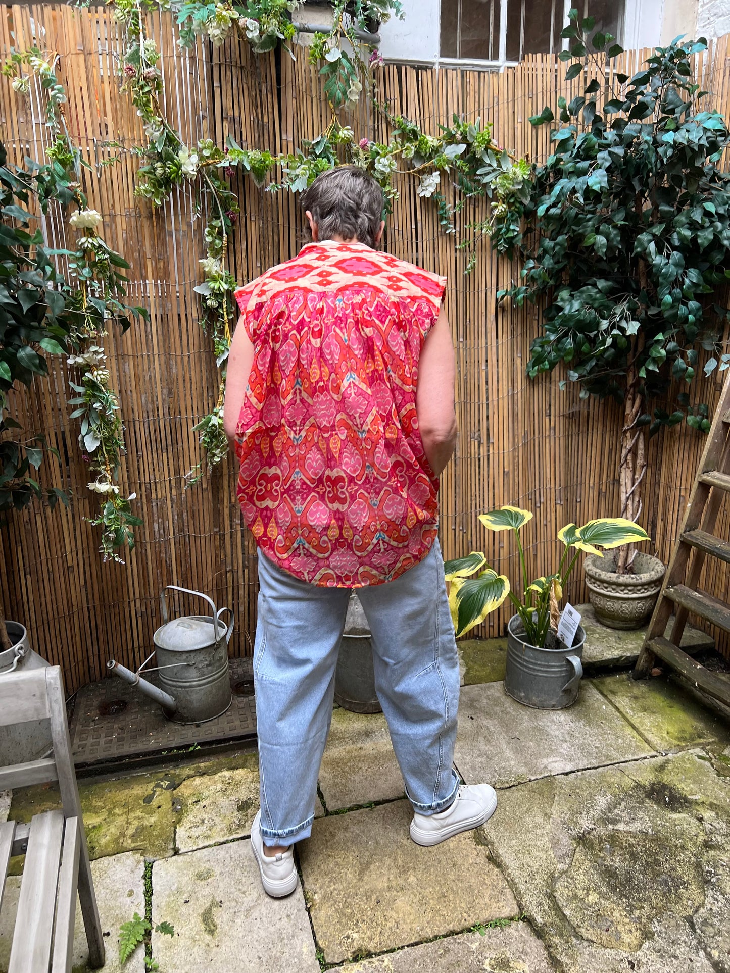 Pippa Fuchsia Printed Blouse