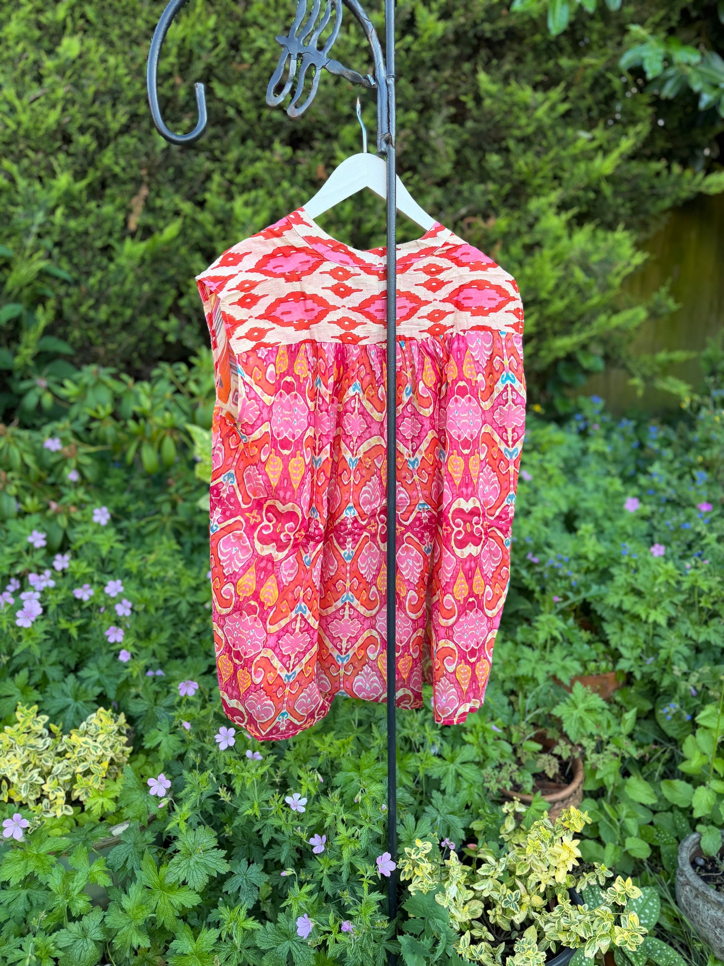 Pippa Fuchsia Printed Blouse