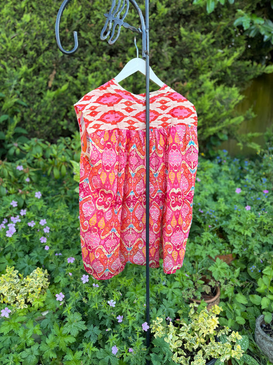Pippa Fuchsia Printed Blouse