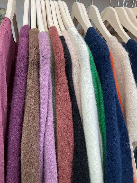 Alpaca knit jumpers