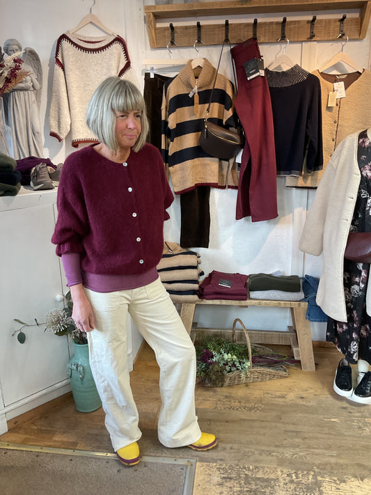 Styling out Tilly cardigan